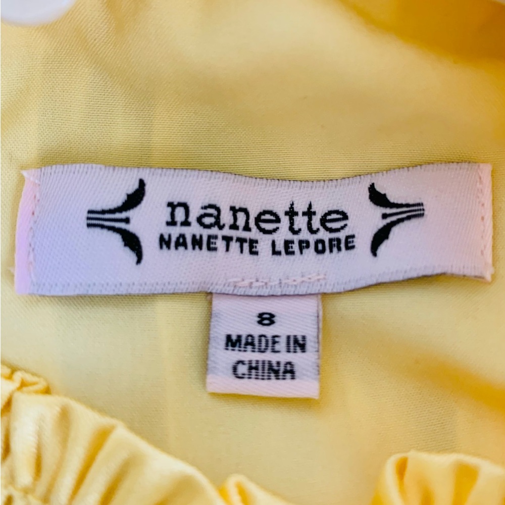 Nanette Lepore Pleated Dress NWOT Size 8 High Neck Sleeveless - Picture 9 of 10